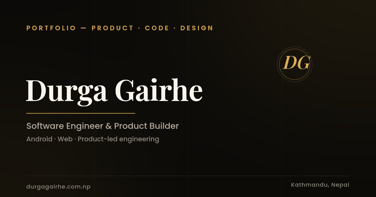 Product-Led Engineering: How I Build